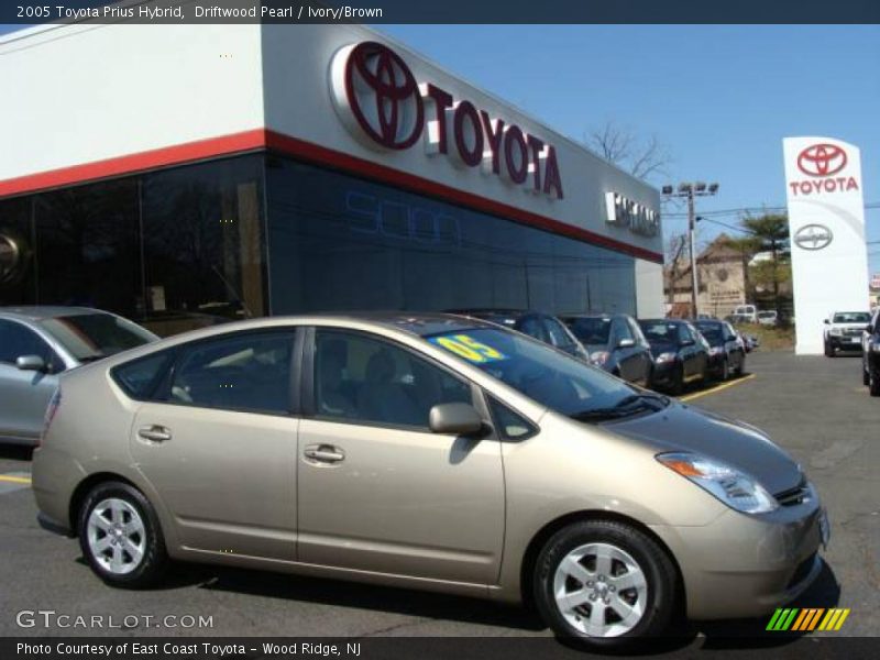 Driftwood Pearl / Ivory/Brown 2005 Toyota Prius Hybrid