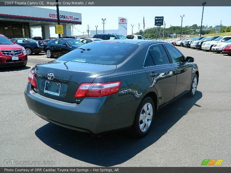 Magnetic Gray Metallic / Ash 2007 Toyota Camry CE