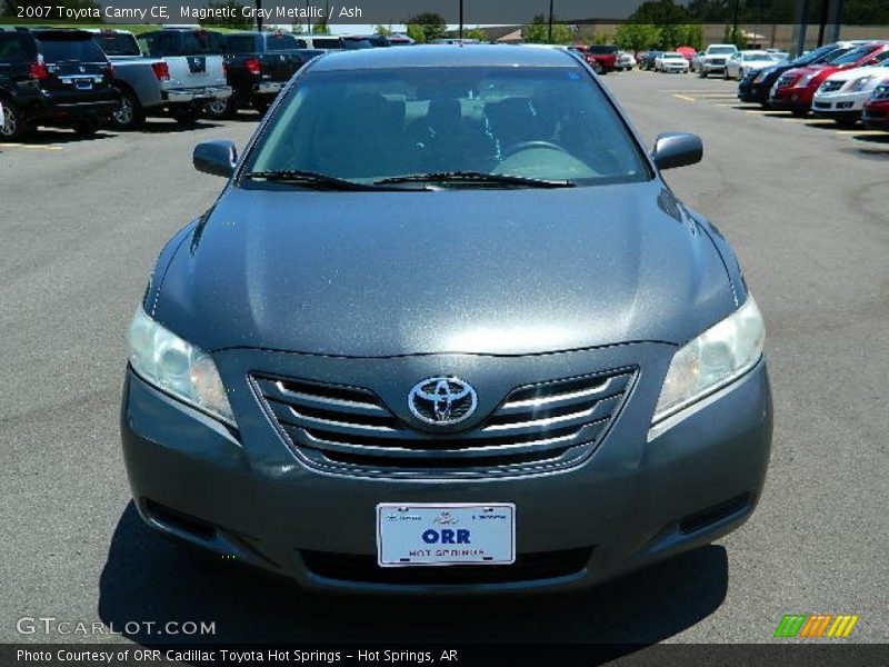 Magnetic Gray Metallic / Ash 2007 Toyota Camry CE