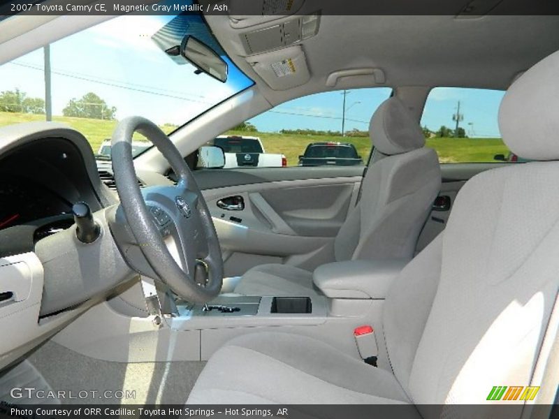 Magnetic Gray Metallic / Ash 2007 Toyota Camry CE