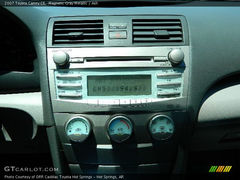 Magnetic Gray Metallic / Ash 2007 Toyota Camry CE