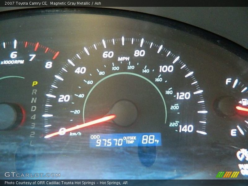 Magnetic Gray Metallic / Ash 2007 Toyota Camry CE