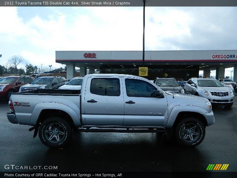 Silver Streak Mica / Graphite 2012 Toyota Tacoma TSS Double Cab 4x4