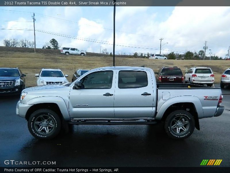 Silver Streak Mica / Graphite 2012 Toyota Tacoma TSS Double Cab 4x4