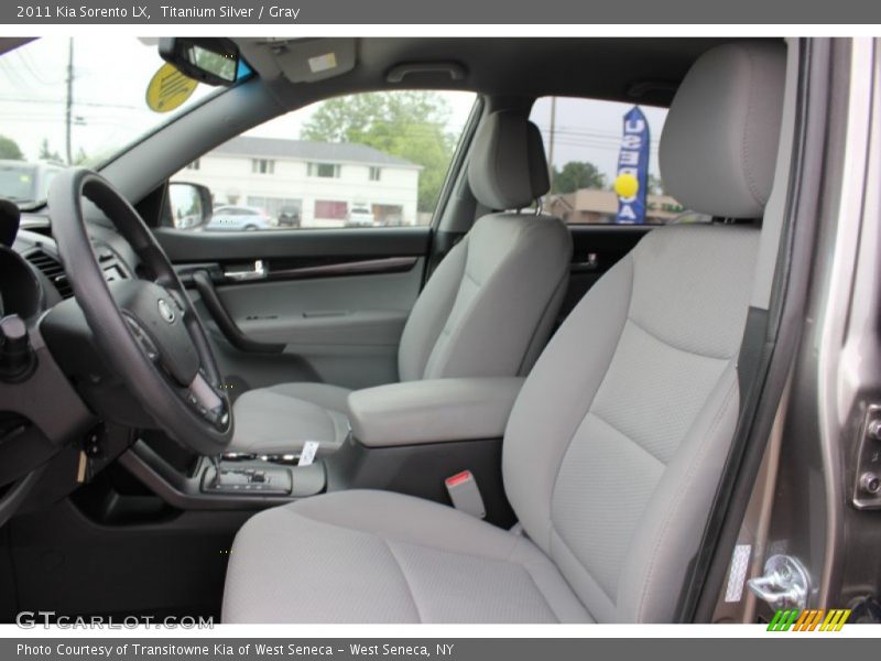Titanium Silver / Gray 2011 Kia Sorento LX