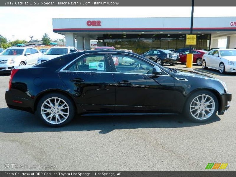 Black Raven / Light Titanium/Ebony 2012 Cadillac CTS 3.6 Sedan