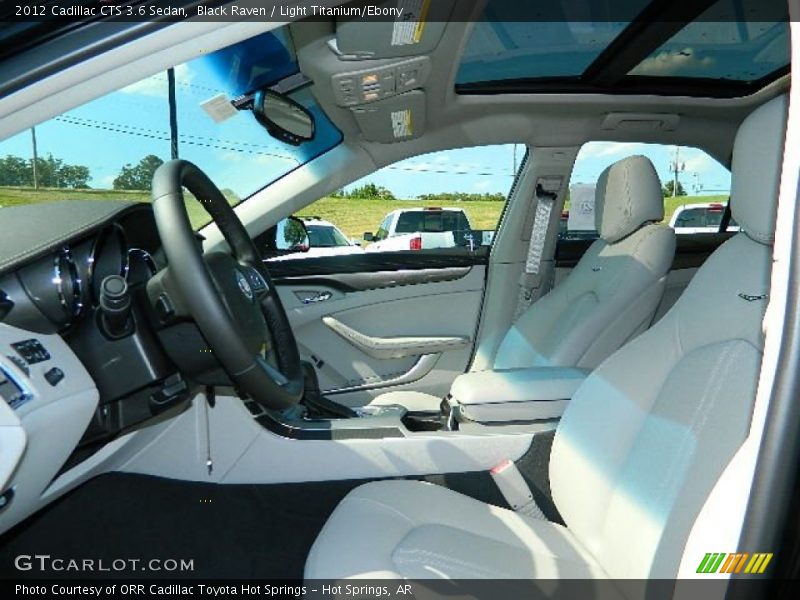 Black Raven / Light Titanium/Ebony 2012 Cadillac CTS 3.6 Sedan