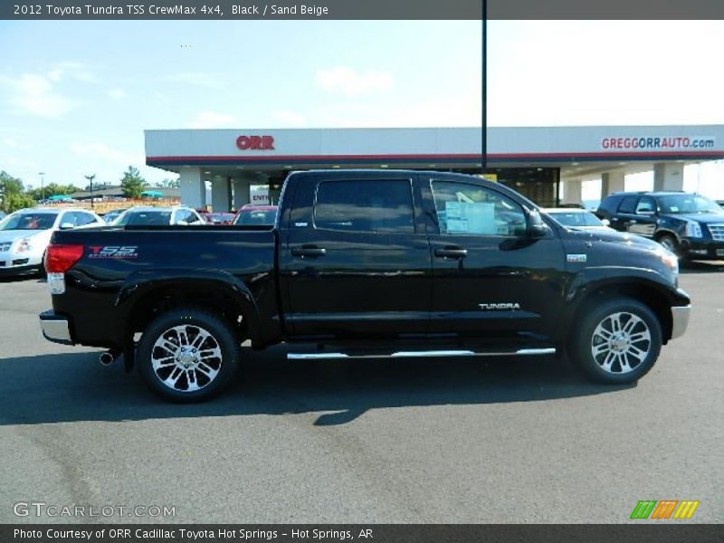 Black / Sand Beige 2012 Toyota Tundra TSS CrewMax 4x4
