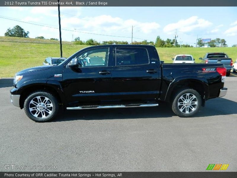 Black / Sand Beige 2012 Toyota Tundra TSS CrewMax 4x4