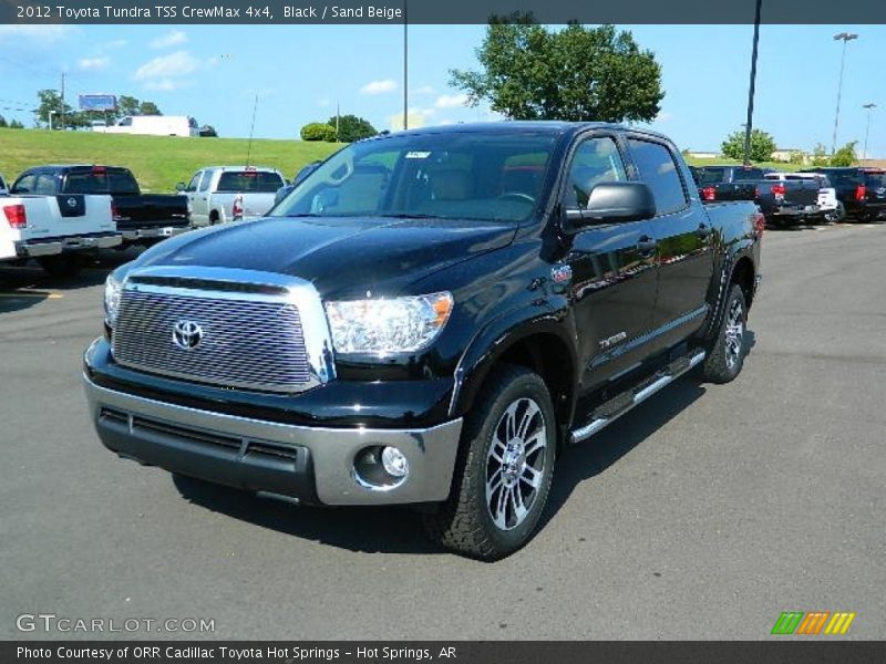 Black / Sand Beige 2012 Toyota Tundra TSS CrewMax 4x4