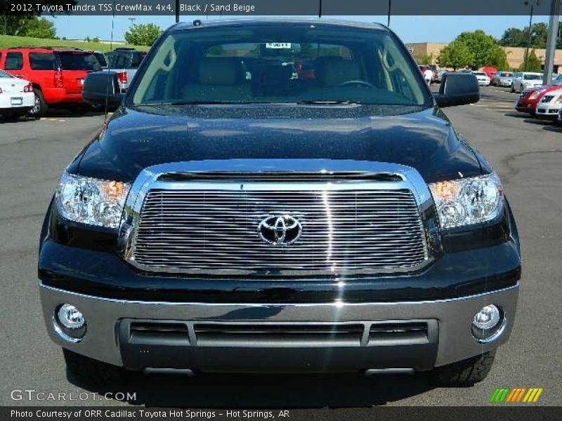 Black / Sand Beige 2012 Toyota Tundra TSS CrewMax 4x4