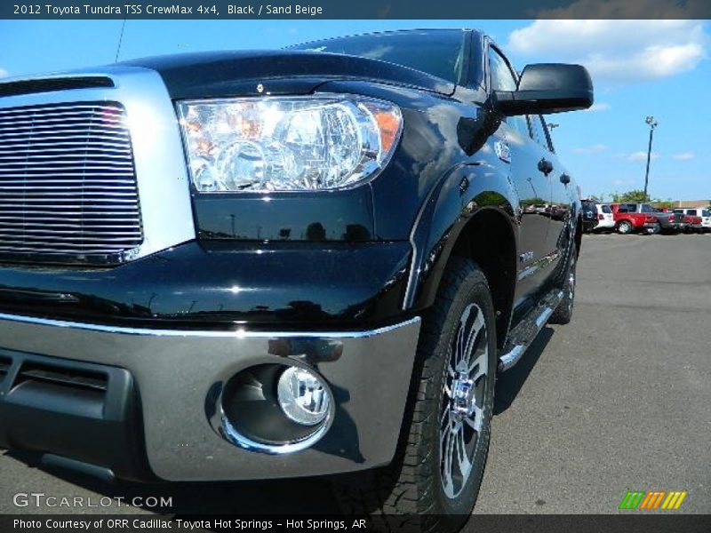 Black / Sand Beige 2012 Toyota Tundra TSS CrewMax 4x4