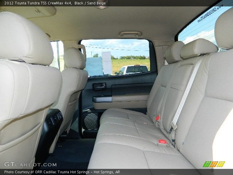 Black / Sand Beige 2012 Toyota Tundra TSS CrewMax 4x4