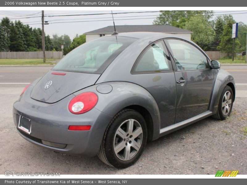 Platinum Grey / Grey 2006 Volkswagen New Beetle 2.5 Coupe