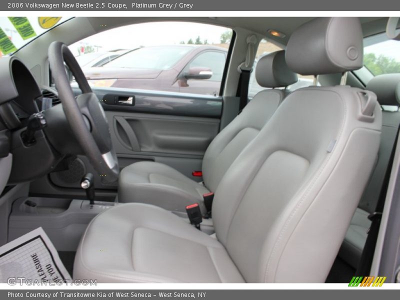 Platinum Grey / Grey 2006 Volkswagen New Beetle 2.5 Coupe