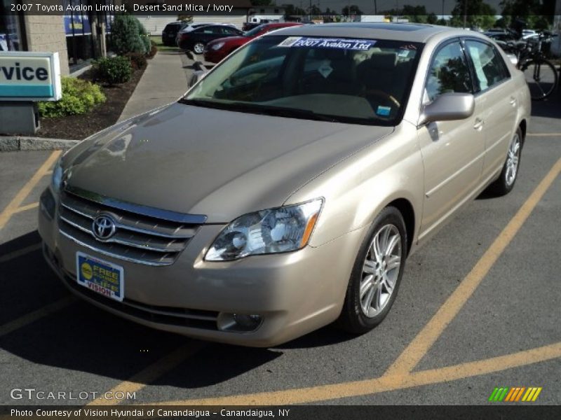 Desert Sand Mica / Ivory 2007 Toyota Avalon Limited