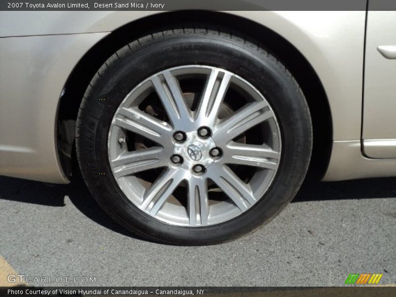 Desert Sand Mica / Ivory 2007 Toyota Avalon Limited