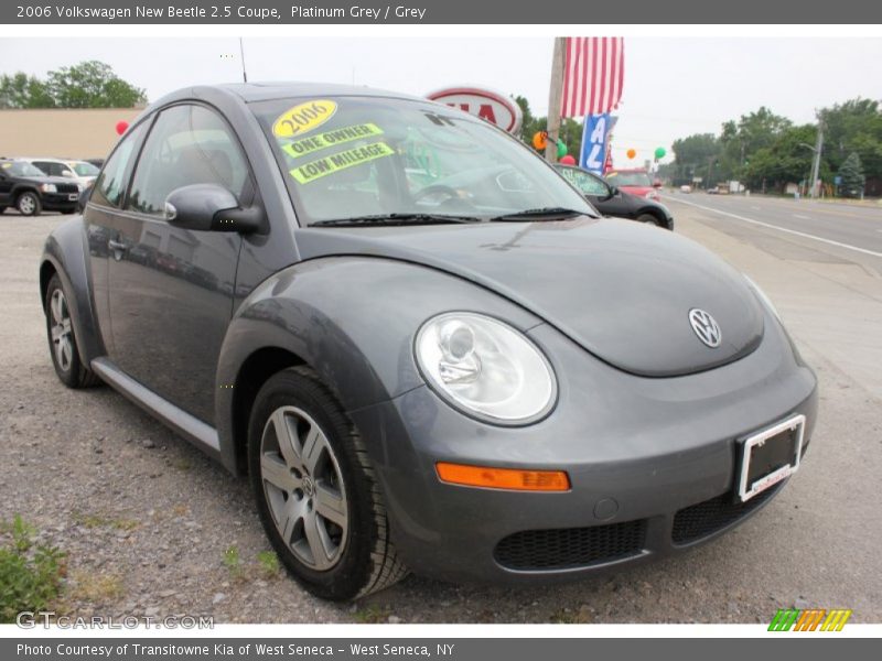 Platinum Grey / Grey 2006 Volkswagen New Beetle 2.5 Coupe