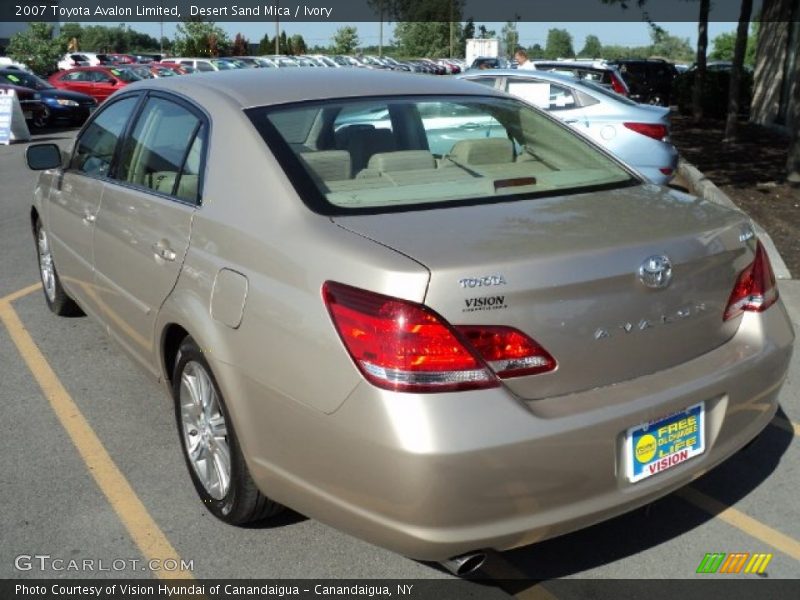 Desert Sand Mica / Ivory 2007 Toyota Avalon Limited