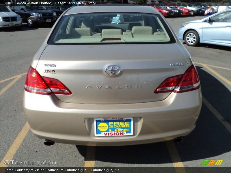 Desert Sand Mica / Ivory 2007 Toyota Avalon Limited