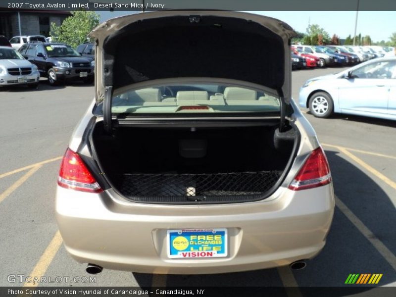 Desert Sand Mica / Ivory 2007 Toyota Avalon Limited