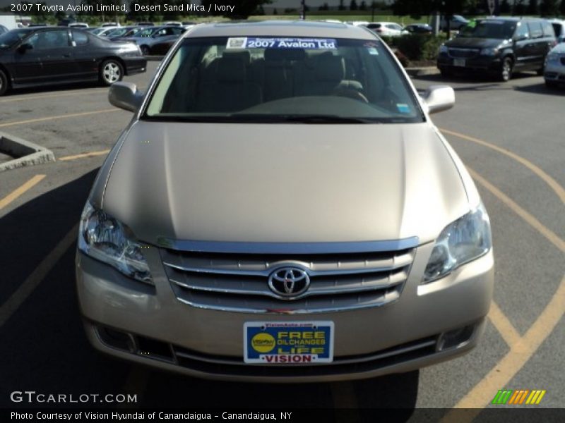 Desert Sand Mica / Ivory 2007 Toyota Avalon Limited