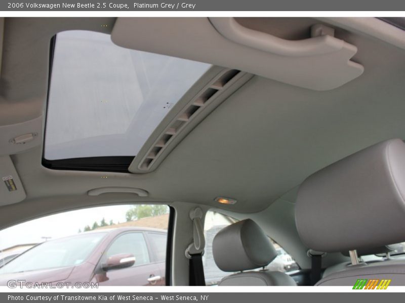 Platinum Grey / Grey 2006 Volkswagen New Beetle 2.5 Coupe