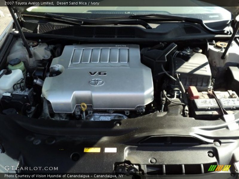 Desert Sand Mica / Ivory 2007 Toyota Avalon Limited