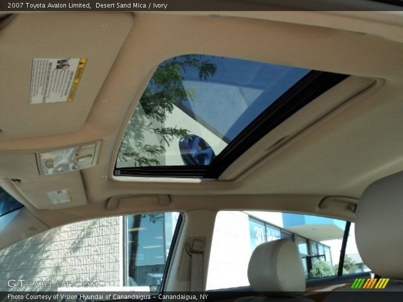 Desert Sand Mica / Ivory 2007 Toyota Avalon Limited