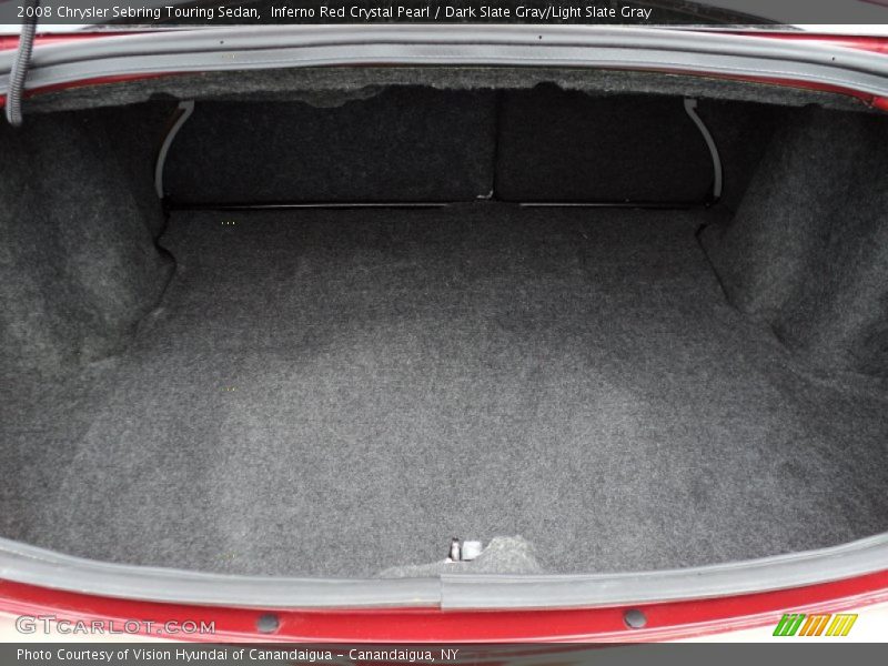 Inferno Red Crystal Pearl / Dark Slate Gray/Light Slate Gray 2008 Chrysler Sebring Touring Sedan