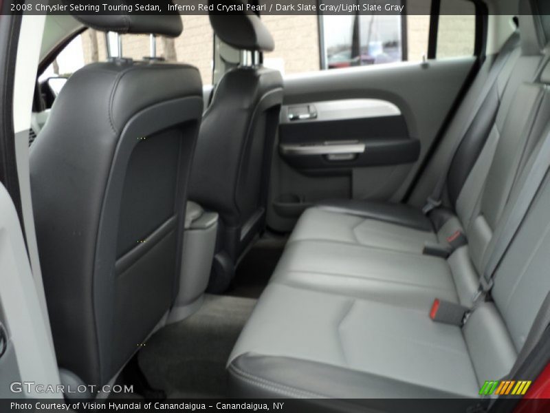 Inferno Red Crystal Pearl / Dark Slate Gray/Light Slate Gray 2008 Chrysler Sebring Touring Sedan