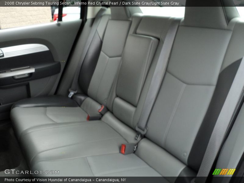 Inferno Red Crystal Pearl / Dark Slate Gray/Light Slate Gray 2008 Chrysler Sebring Touring Sedan