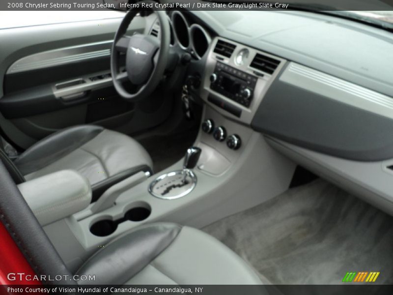 Inferno Red Crystal Pearl / Dark Slate Gray/Light Slate Gray 2008 Chrysler Sebring Touring Sedan