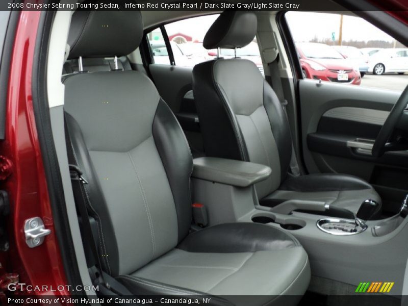 Inferno Red Crystal Pearl / Dark Slate Gray/Light Slate Gray 2008 Chrysler Sebring Touring Sedan