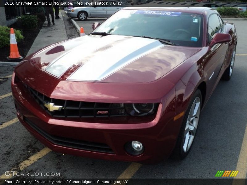 Red Jewel Tintcoat / Gray 2010 Chevrolet Camaro LT/RS Coupe