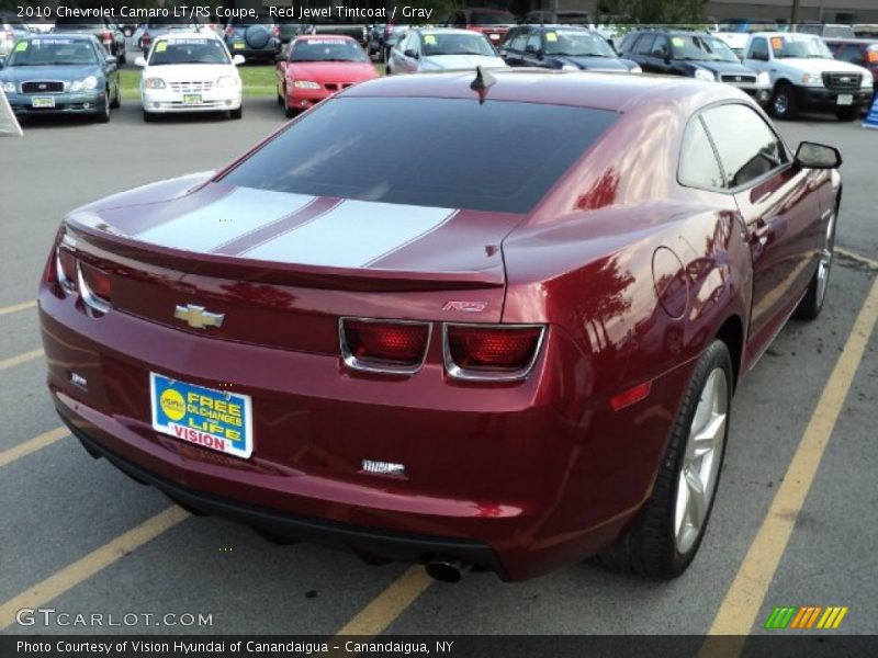 Red Jewel Tintcoat / Gray 2010 Chevrolet Camaro LT/RS Coupe