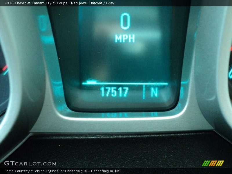 Red Jewel Tintcoat / Gray 2010 Chevrolet Camaro LT/RS Coupe
