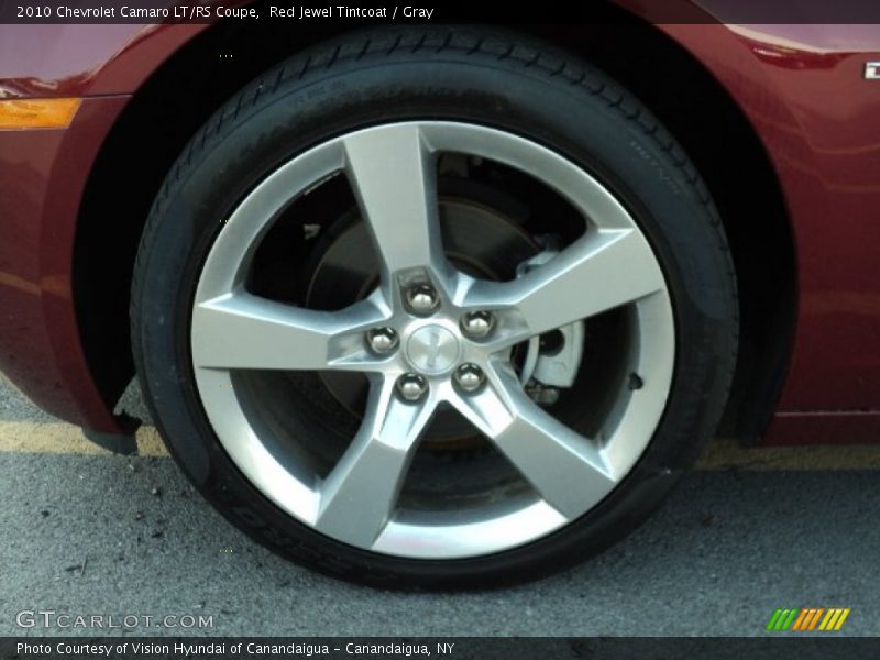 Red Jewel Tintcoat / Gray 2010 Chevrolet Camaro LT/RS Coupe