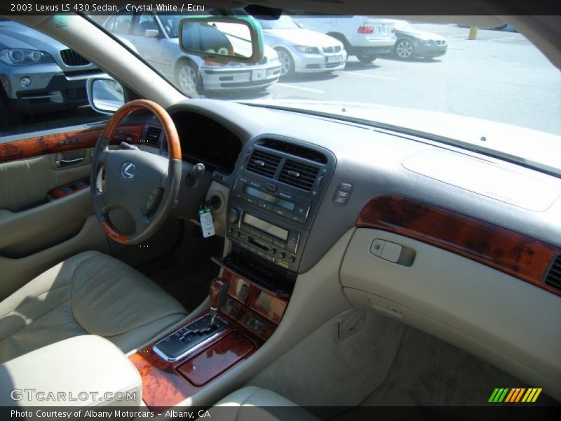 Crystal White / Ecru 2003 Lexus LS 430 Sedan