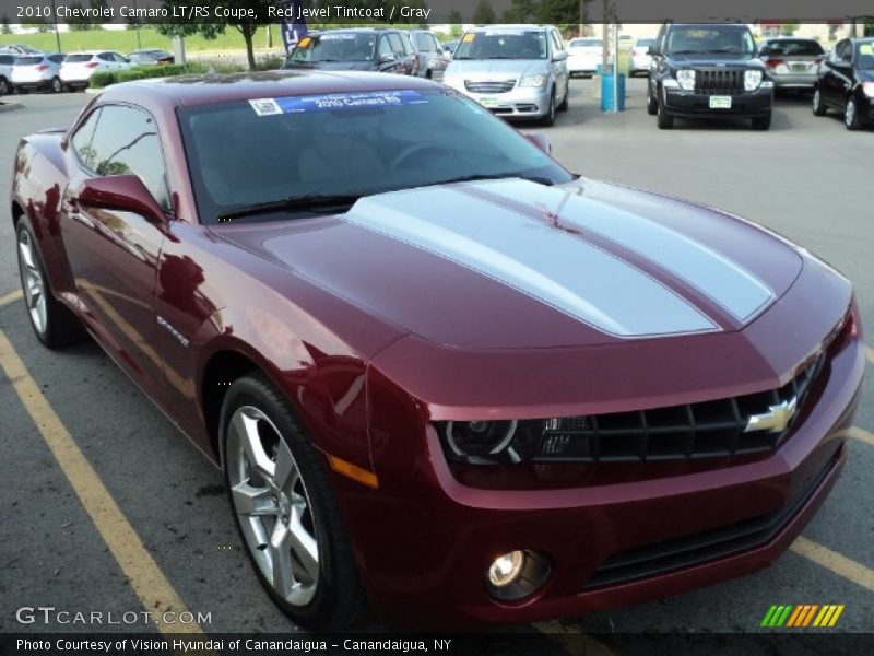 Red Jewel Tintcoat / Gray 2010 Chevrolet Camaro LT/RS Coupe