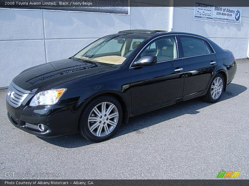 Black / Ivory Beige 2008 Toyota Avalon Limited