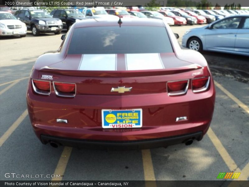 Red Jewel Tintcoat / Gray 2010 Chevrolet Camaro LT/RS Coupe