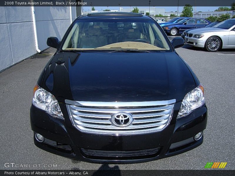 Black / Ivory Beige 2008 Toyota Avalon Limited