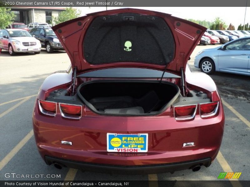 Red Jewel Tintcoat / Gray 2010 Chevrolet Camaro LT/RS Coupe
