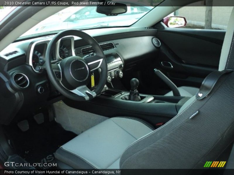 Red Jewel Tintcoat / Gray 2010 Chevrolet Camaro LT/RS Coupe