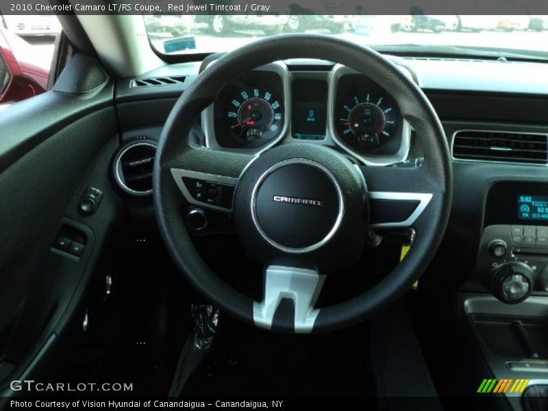Red Jewel Tintcoat / Gray 2010 Chevrolet Camaro LT/RS Coupe