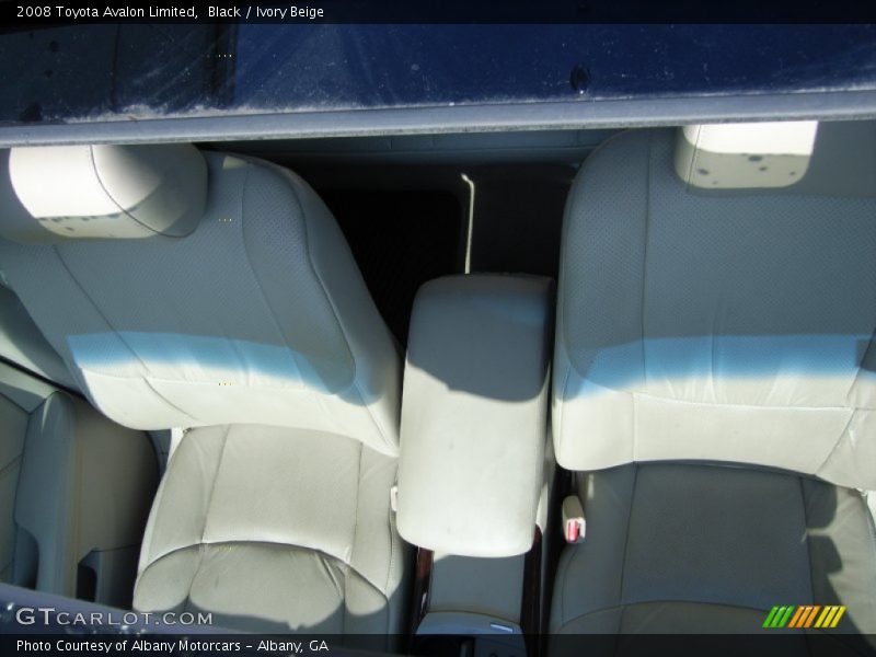 Black / Ivory Beige 2008 Toyota Avalon Limited