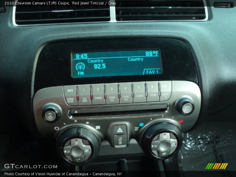 Red Jewel Tintcoat / Gray 2010 Chevrolet Camaro LT/RS Coupe