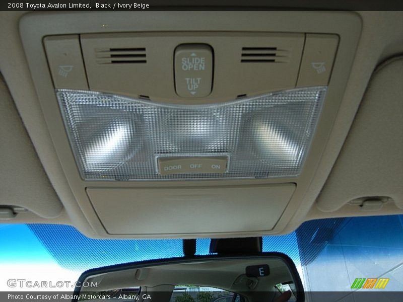 Black / Ivory Beige 2008 Toyota Avalon Limited