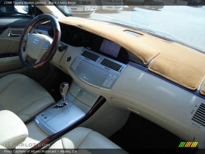 Black / Ivory Beige 2008 Toyota Avalon Limited
